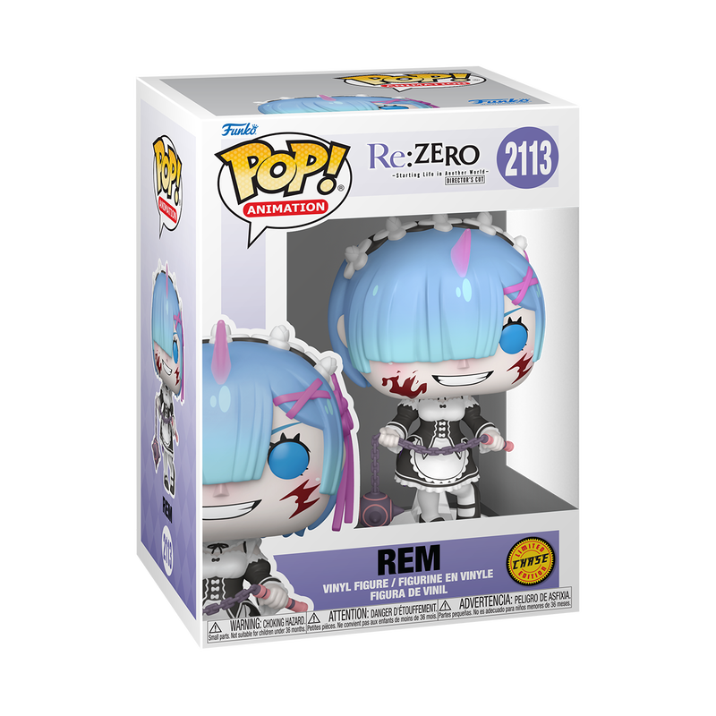 *Pré-reserva* Bundle Funko Pops - Re: Zero - Rem (Standard + Chase)