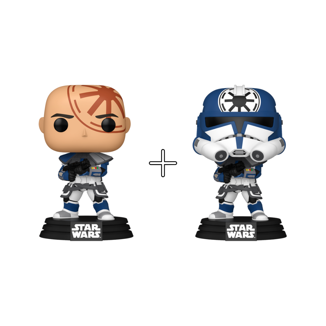 Bundle Funko Pops - Star Wars - ARC Trooper Jesse (Standard + Chase)