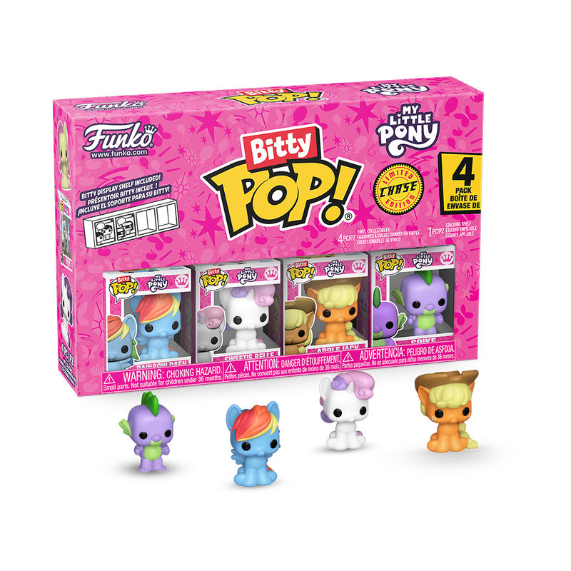 Funko Bitty Pop 4 Pack - My Little Pony (Chase)