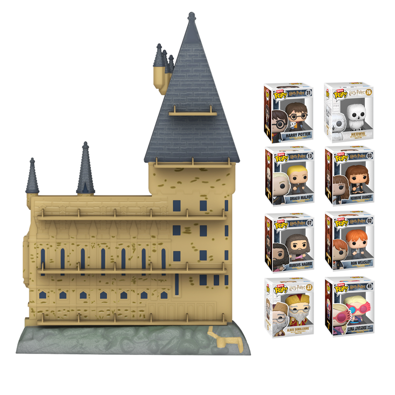 Funko Bitty Pop Display - Harry Potter - Hogwarts Castle