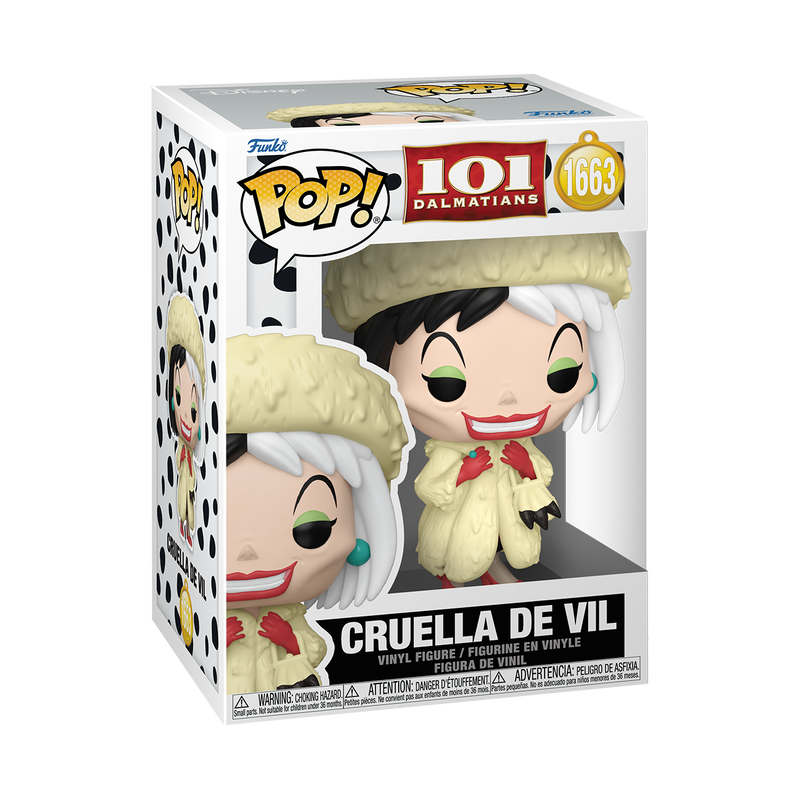 Funko Pop - Disney - 101 Dalmatians - Cruella de Vil