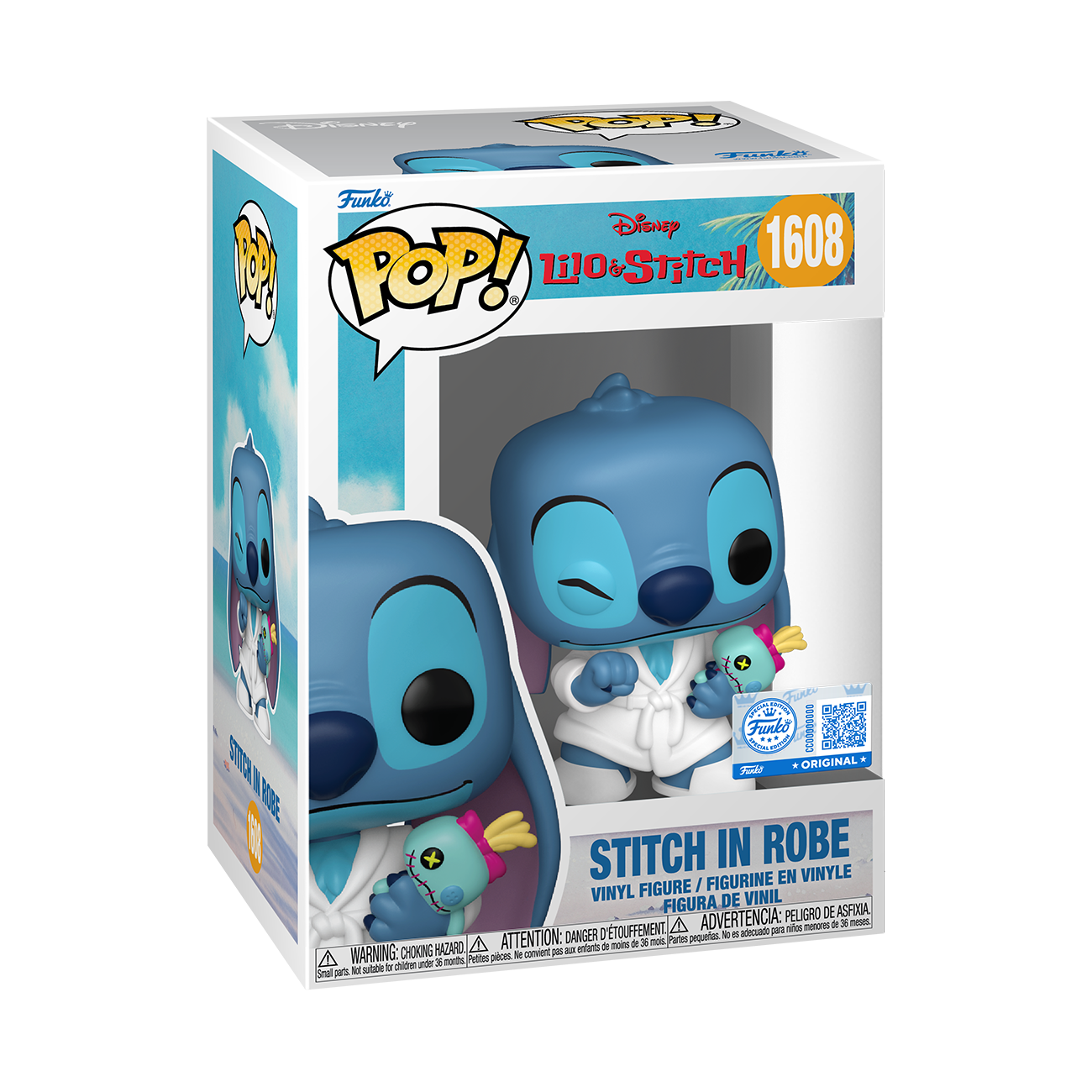 Funko Pop - Disney - Lilo & Stitch - Stitch in Robe (Special Edition)