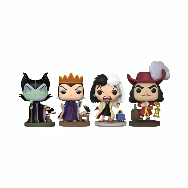 Funko Pop - Disney - Villains 4 Pack GITD (Special Edition)