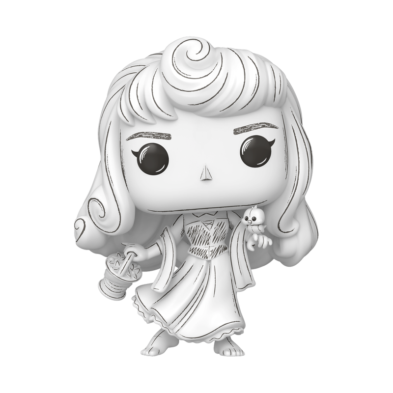 Funko Pop - Disney Sketched - Sleeping Beauty - Aurora