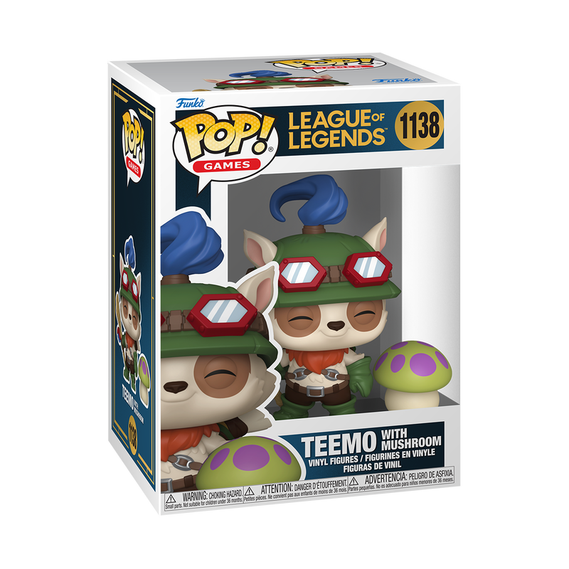 Funko Pop - League of Legends - Teemo with Mushroom