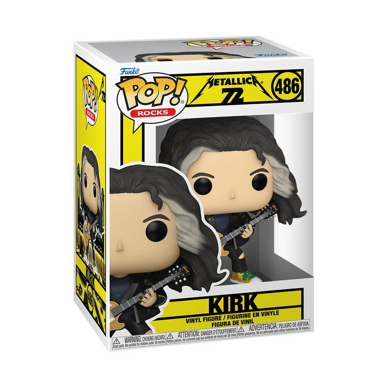 Funko Pop - Rocks - Metallica - Kirk