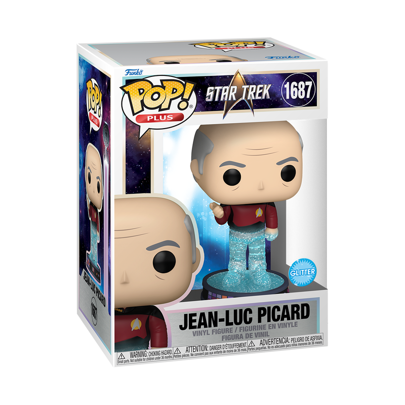 Funko Pop - Star Trek - Jean-Luc Picard (Glitter)