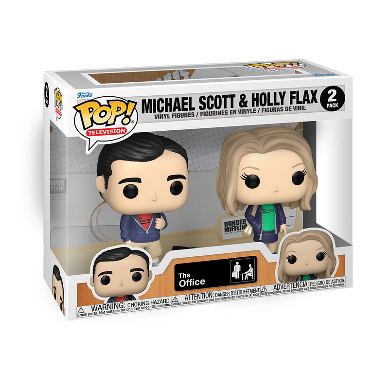 Funko Pop - The Office - Michael Scott & Holly Flax (2-Pack)