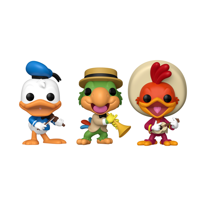Funko Pop 3 Pack - Disney - The Three Caballeros