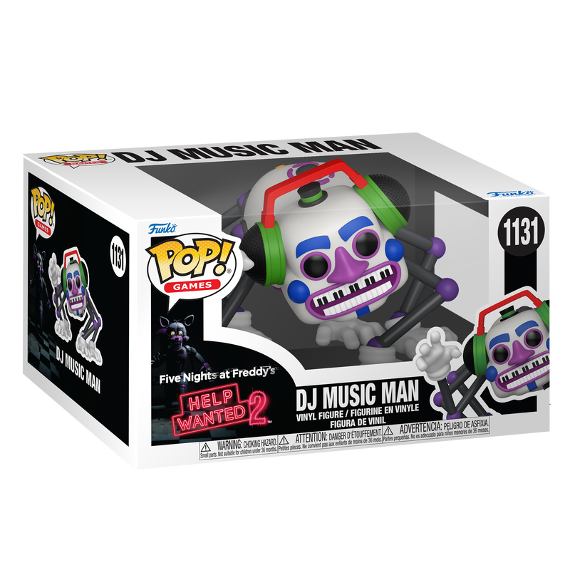 Funko Pop 6'' - Five Nights at Freddy's Help Wanted 2 - DJ Music Man