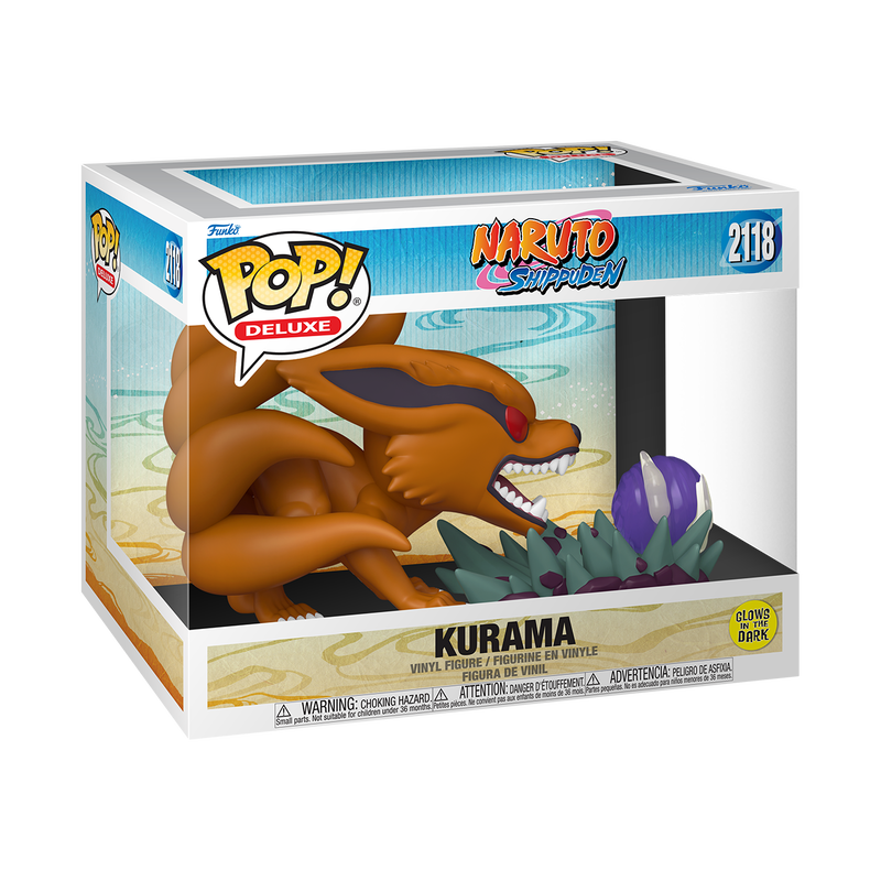 Funko Pop Deluxe - Naruto Shippuden - Kurama (GITD)
