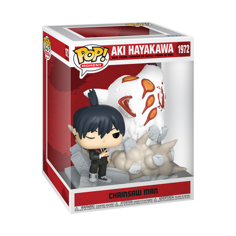 Funko Pop Moment - Chainsaw Man - Aki Hayakawa