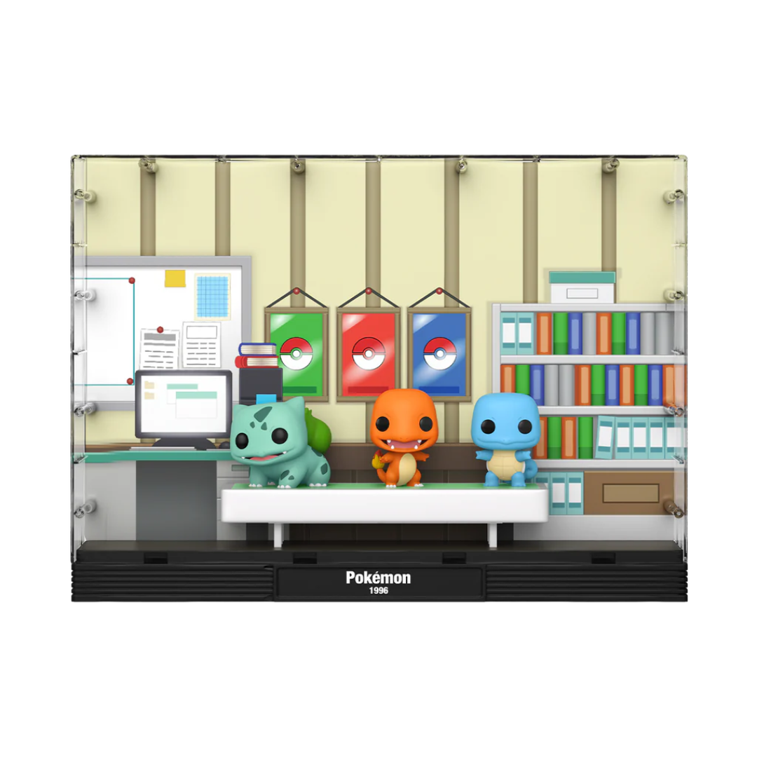 Funko Pop Moment Deluxe - Pokémon - Bulbasaur / Charmander / Squirtle