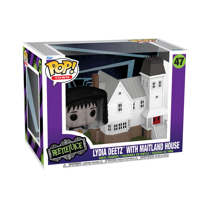 Funko Pop Town - Beetlejuice - Lydia Deetz with Maitland House
