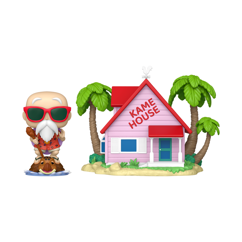 Funko Pop Town - Dragon Ball - Master Roshi at Kame House