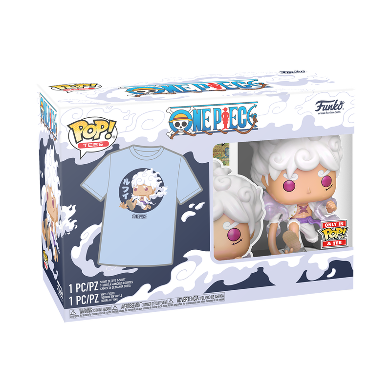 Funko Pop & Tee - One Piece - Luffy Gear Five