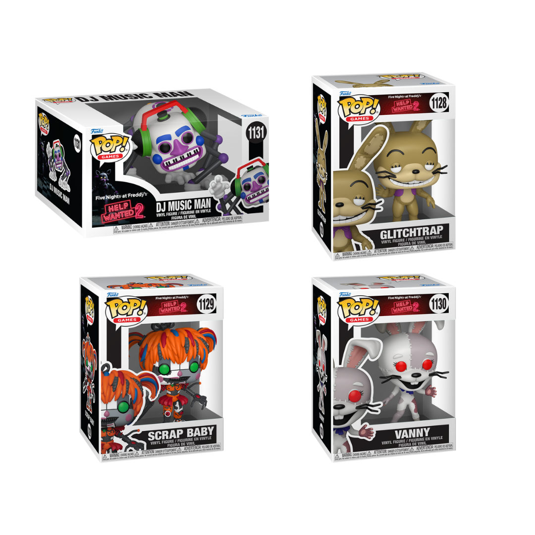 Wave Funko Pops - Five Nights at Freddy's Help Wanted 2