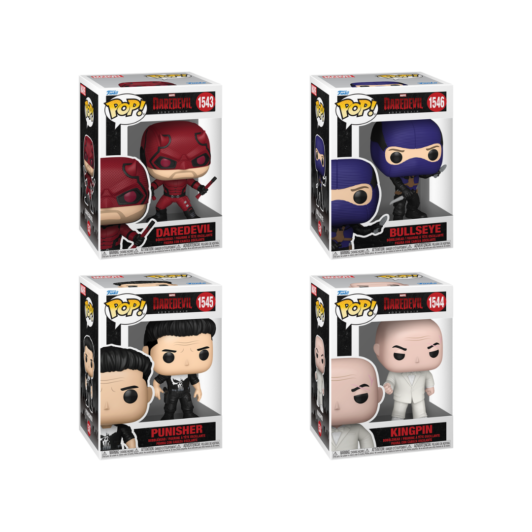 Wave Funko Pops - Marvel - Daredevil