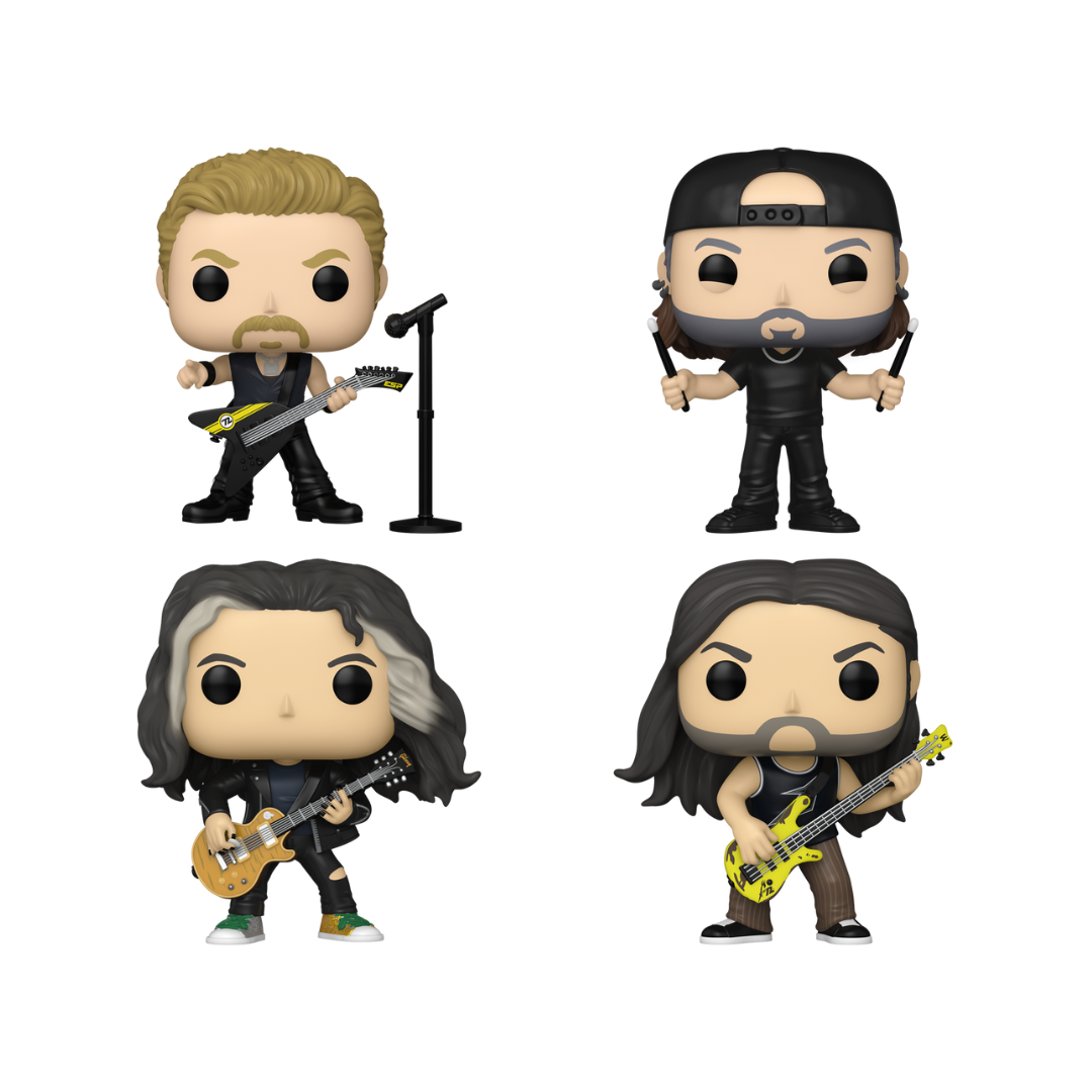 Wave Funko Pops - Rocks - Metallica