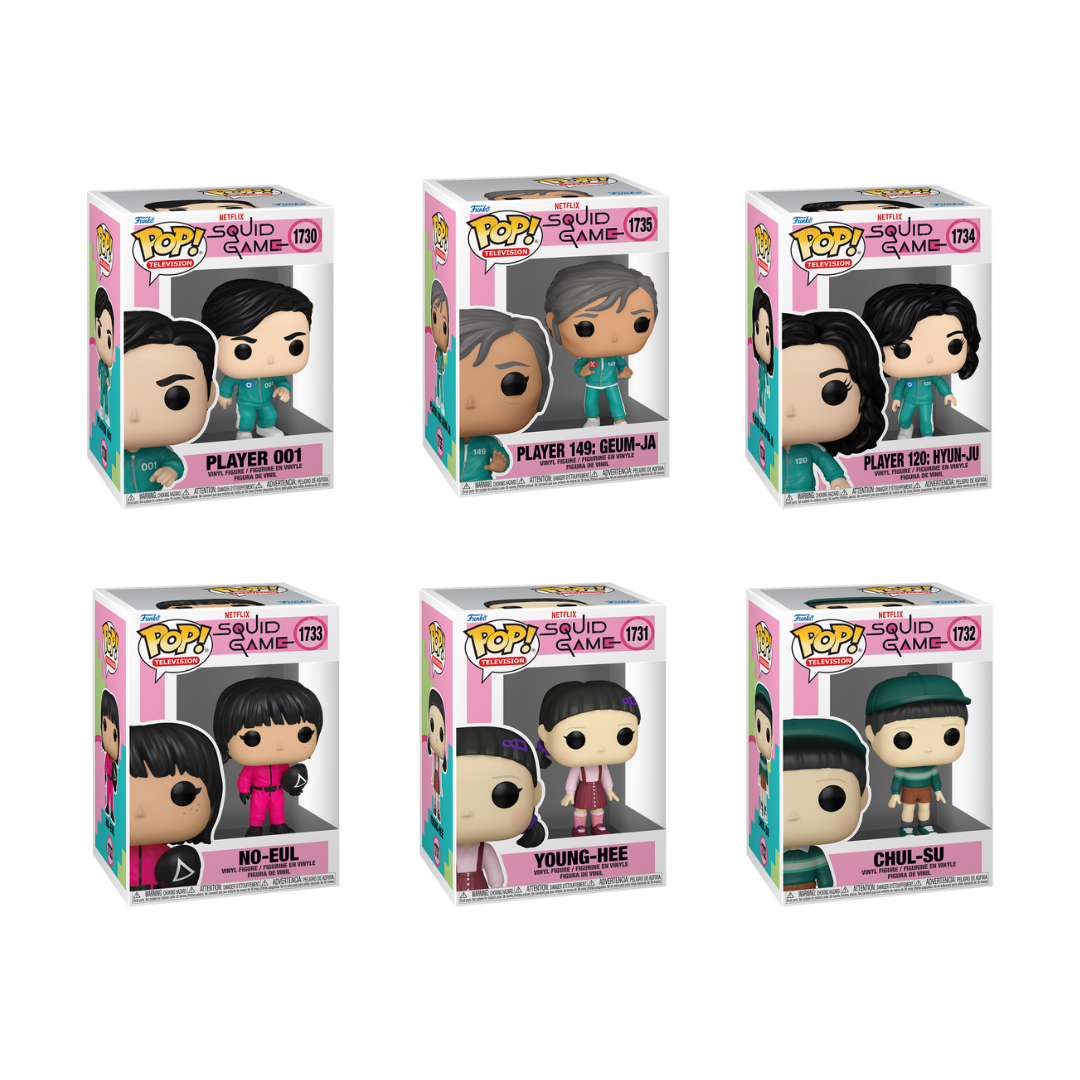Wave Funko Pops - Squid Game