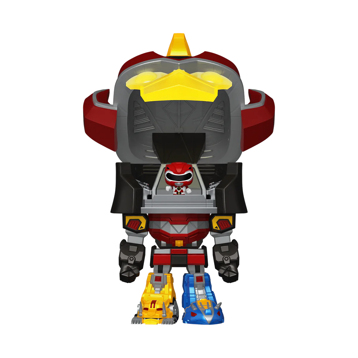 Bitty Pop - Mighty Morphin Power Rangers - Megazord with Red Ranger