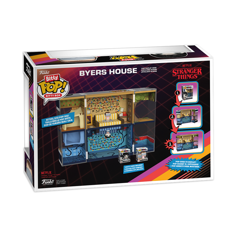 Bitty Pop Box - Stranger Things - Byers House