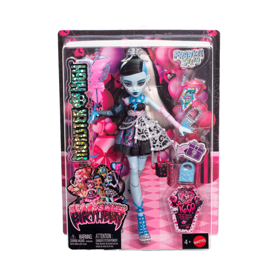  Boneca - Monster High - Scary Sweet Birthday - Frankie Stein
