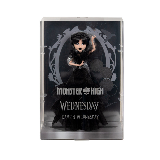 Boneca - Monster High - Wednesday - Rave'n Wednesday
