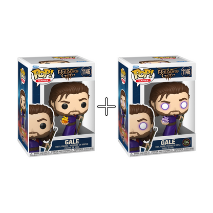 Bundle Funko Pops - Baldur's Gate - Gale (Standard + Chase)