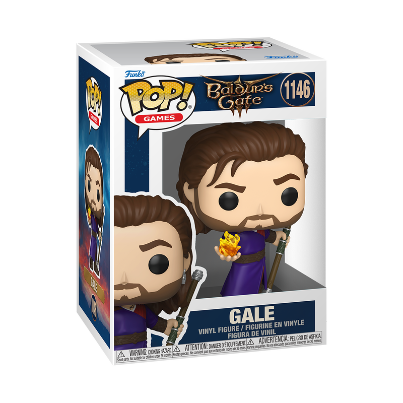 Bundle Funko Pops - Baldur's Gate - Gale (Standard + Chase)