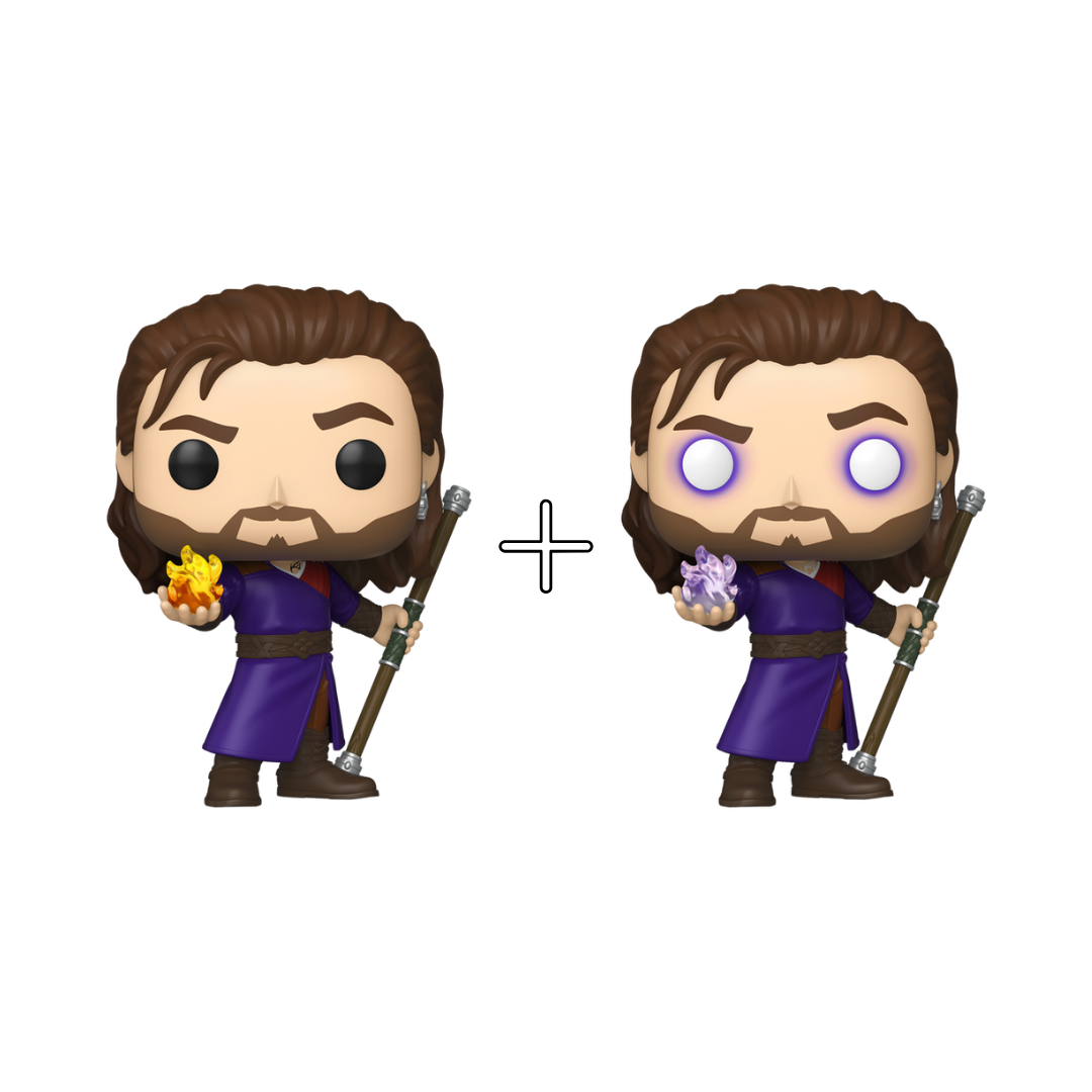 Bundle Funko Pops - Baldur's Gate - Gale (Standard + Chase)