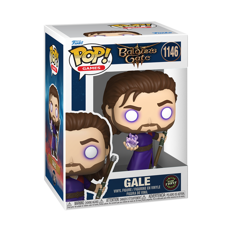 Bundle Funko Pops - Baldur's Gate - Gale (Standard + Chase)