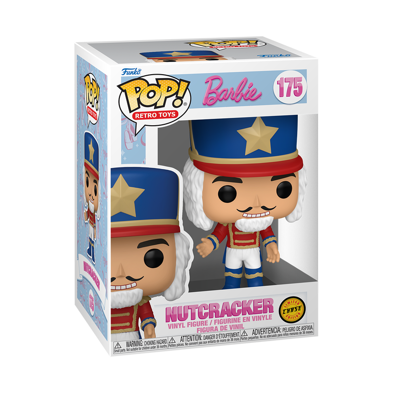 Bundle Funko Pops - Barbie - Prince Eric e Nutcracker (Standard + Chase)