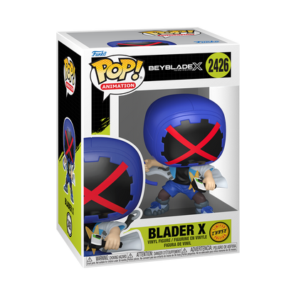  Bundle Funko Pops - Beyblade X - Jaxon Cross e Blader X (Standard + Chase)