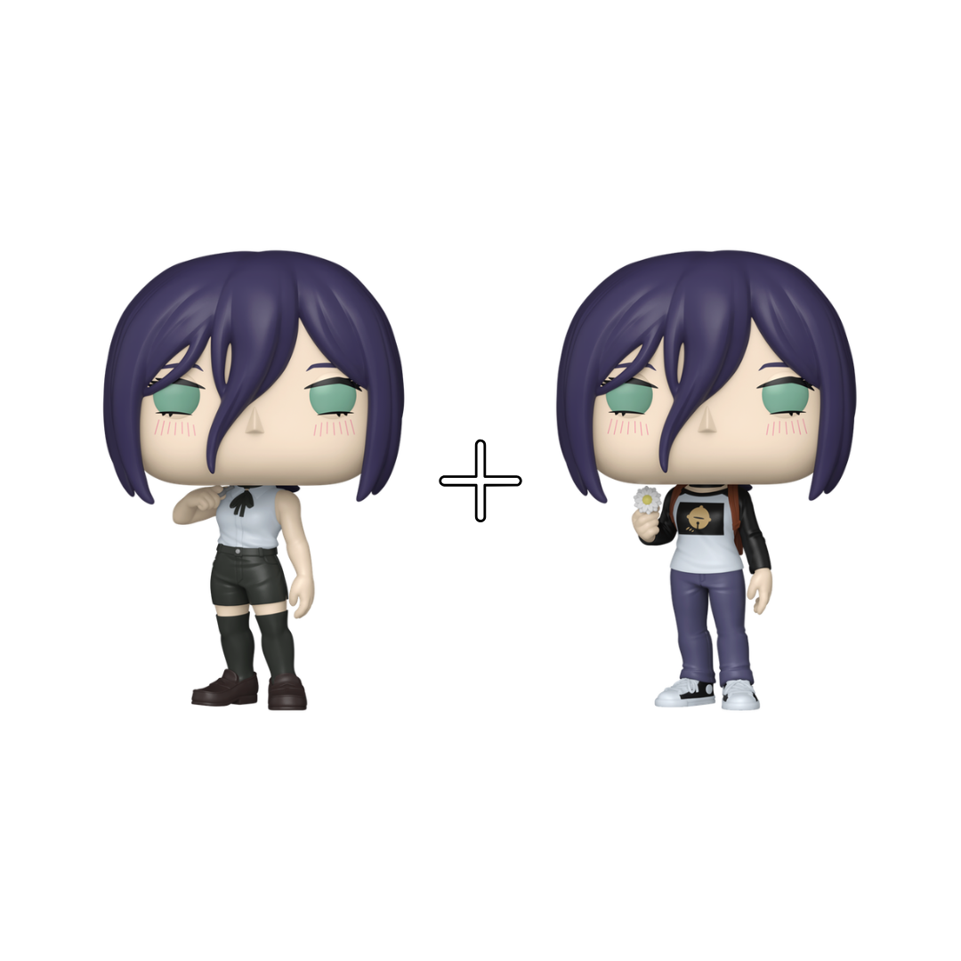  Bundle Funko Pops - Chainsaw Man - Reze (Standard + Chase)