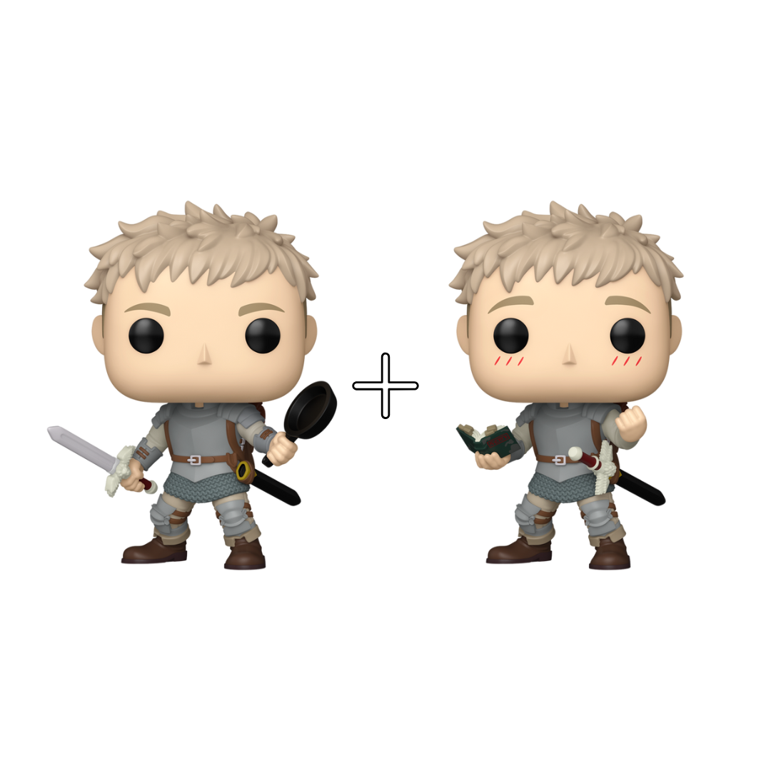 Bundle Funko Pops - Delicious in Dungeon - Laios (Standard + Chase)