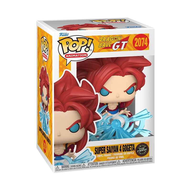 Bundle Funko Pops - Dragon Ball GT - Super Saiyan 4 Gogeta (Standard + Chase) 
