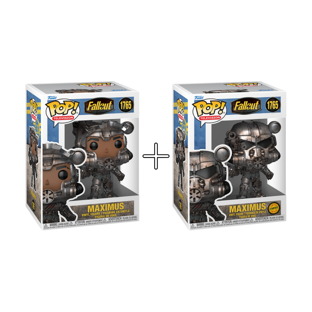 Bundle Funko Pops - Fallout - Maxiumus (Standard + Chase)