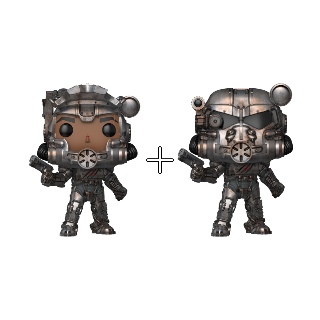 Bundle Funko Pops - Fallout - Maxiumus (Standard + Chase)
