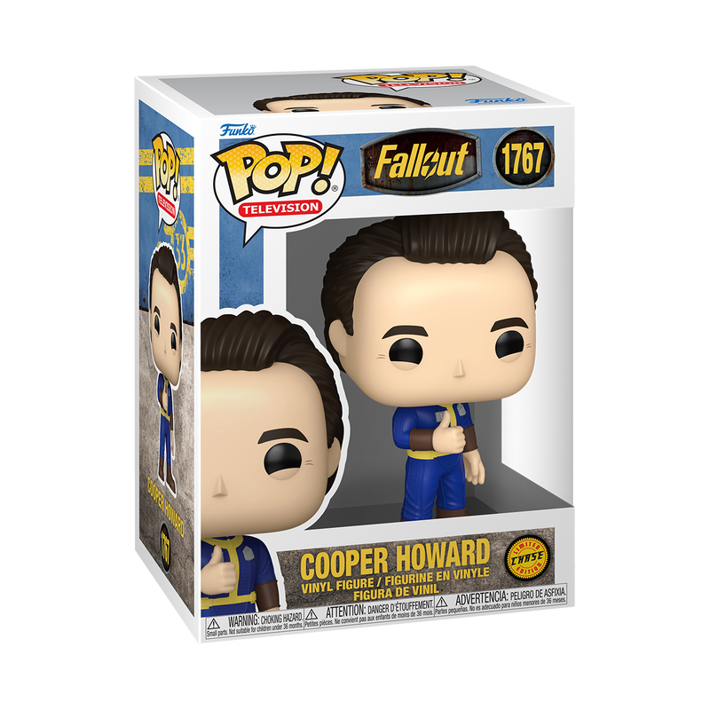Bundle Funko Pops - Fallout - Vault Boy e Cooper Howard (Standard + Chase)