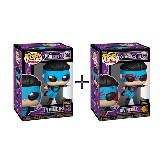 Bundle Funko Pops - Funko Fusion - Invincible (Standard + Chase)