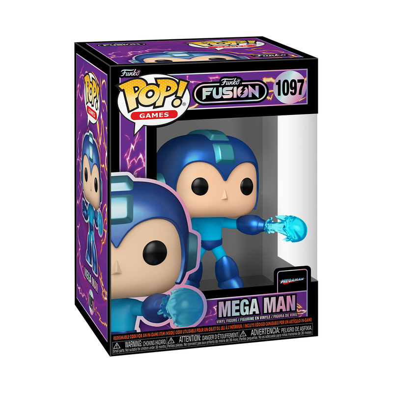 Bundle Funko Pops - Funko Fusion - Mega Man (Standard + Chase)