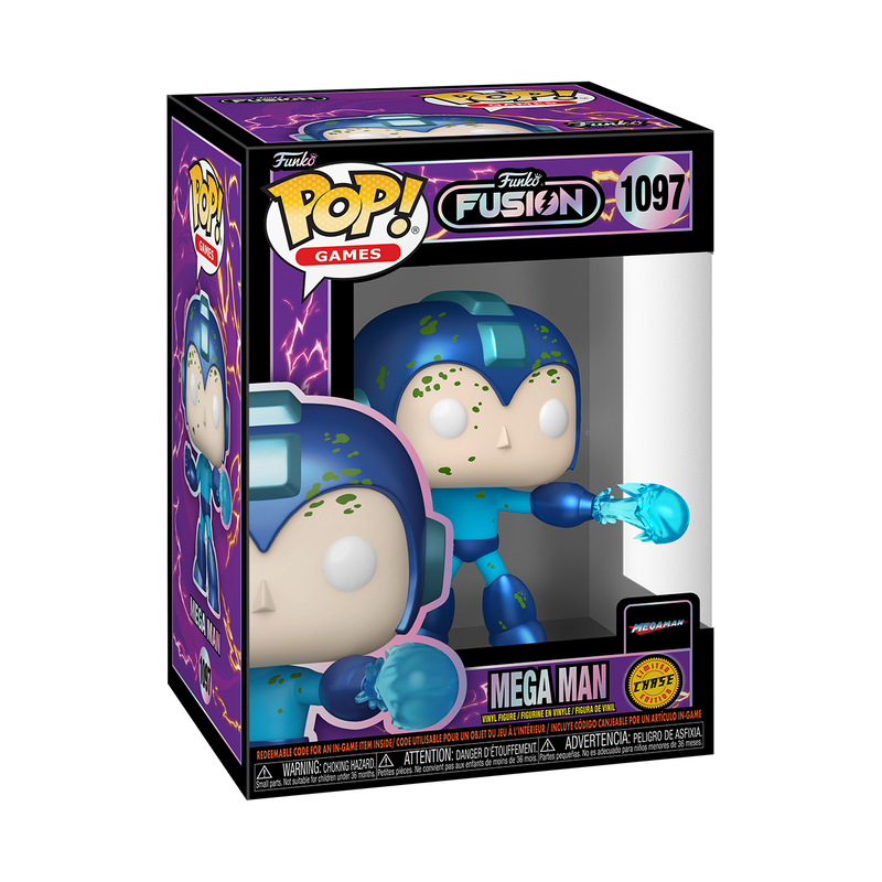 Bundle Funko Pops - Funko Fusion - Mega Man (Standard + Chase)