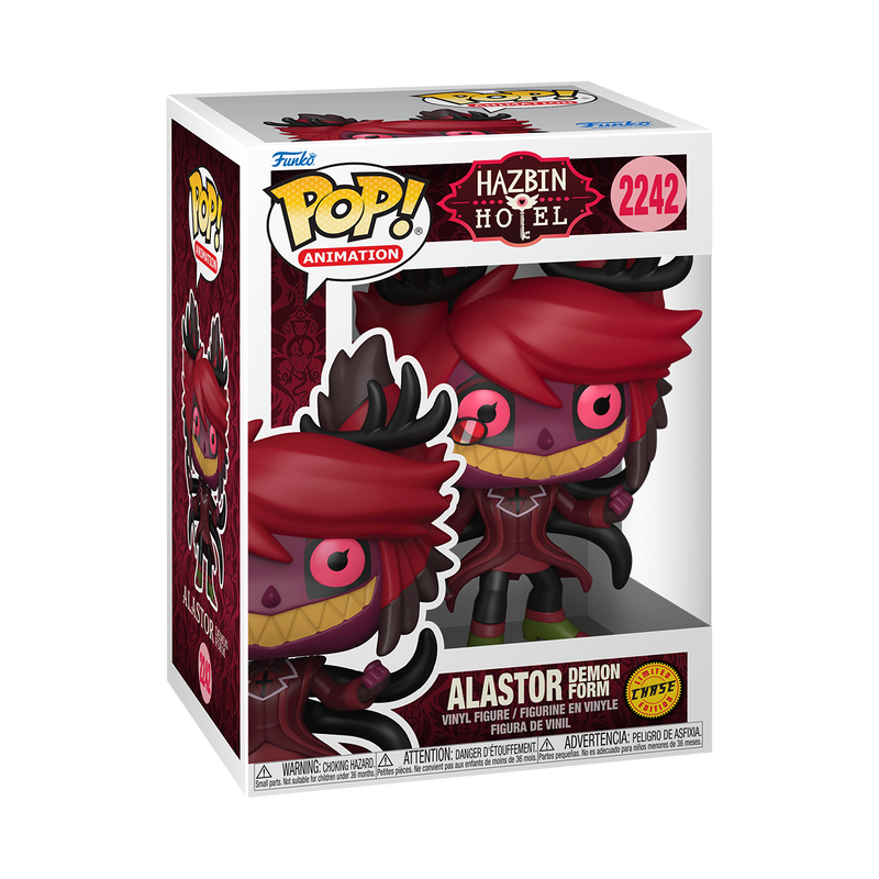 Bundle Funko Pops - Hazbin Hotel - Alastor (Standard + Chase)