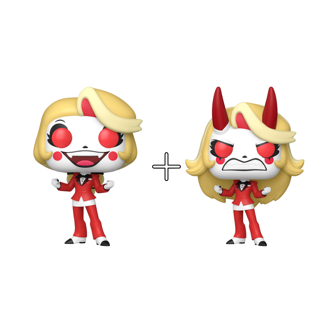 Bundle Funko Pops - Hazbin Hotel - Charlie (Standard + Chase)
