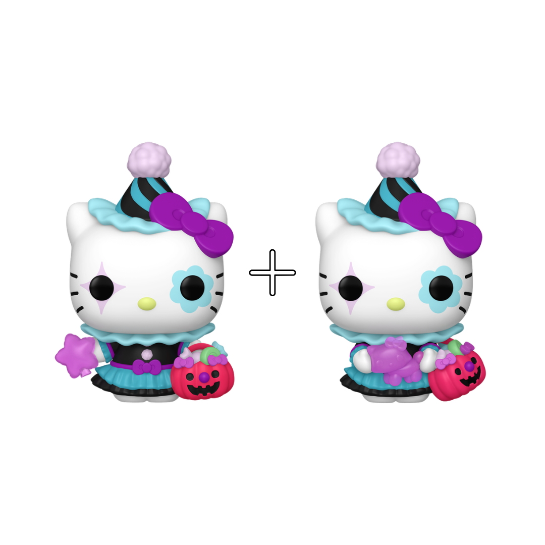 Bundle Funko Pops - Hello Kitty and Friends - Hello Kitty GITD (Standard + Chase)