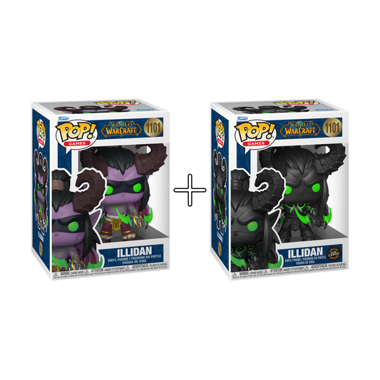 Bundle Funko Pops - Illidan (Standard + Chase)