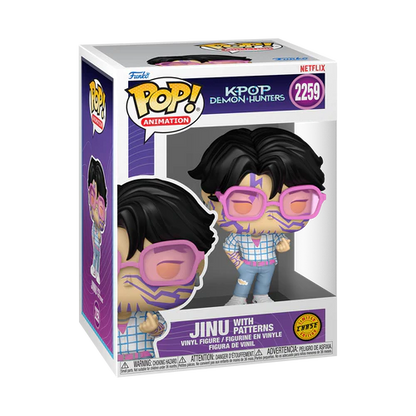 Bundle Funko Pops - K-Pop Demon-Hunters - Jinu (Standard + Chase)