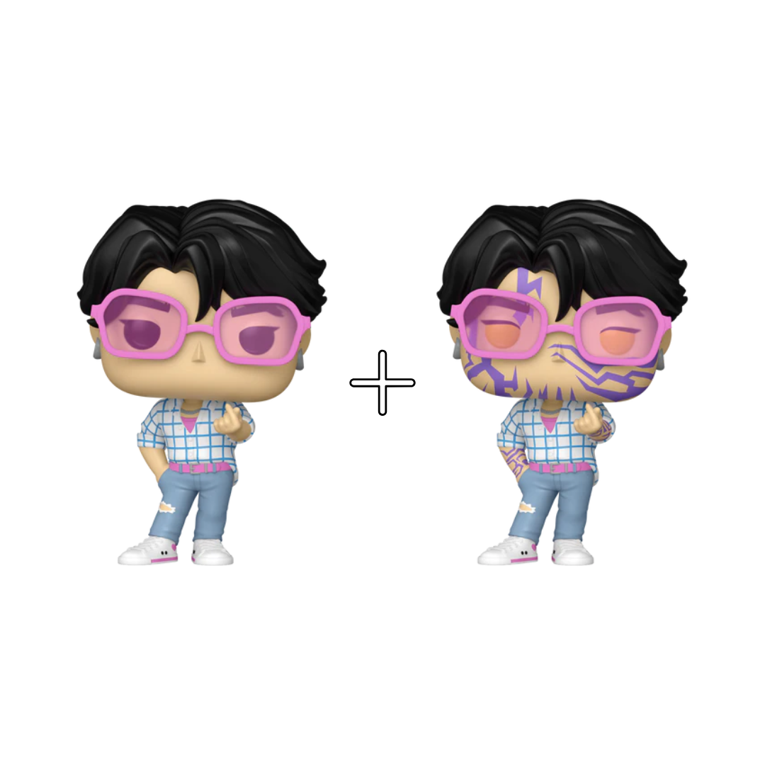 Bundle Funko Pops - K-Pop Demon-Hunters - Jinu (Standard + Chase)
