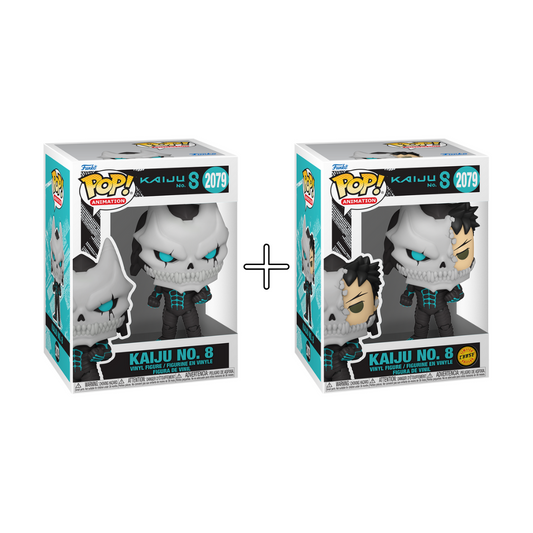 Bundle Funko Pops - Kaiju No. 8 - Kaiju No. 8 (Standard + Chase)